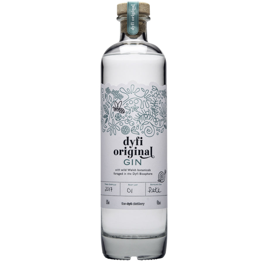 Dyfi Original Gin. A smooth, classic gin.